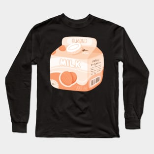 Cute kawaii milk cartons Long Sleeve T-Shirt